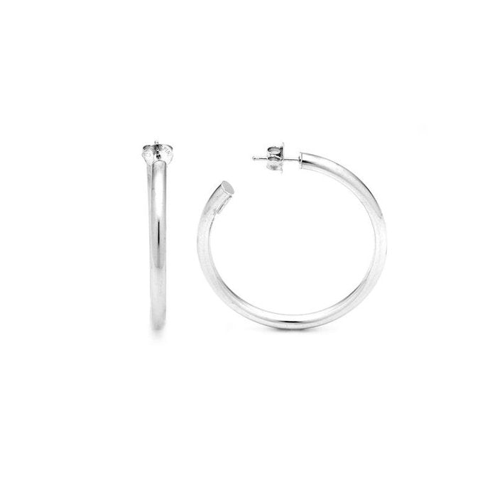 Boucles d'oreilles en soie