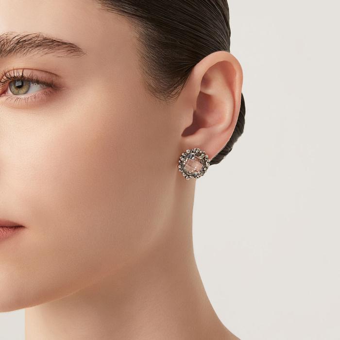 Boucles d'oreilles brillantes