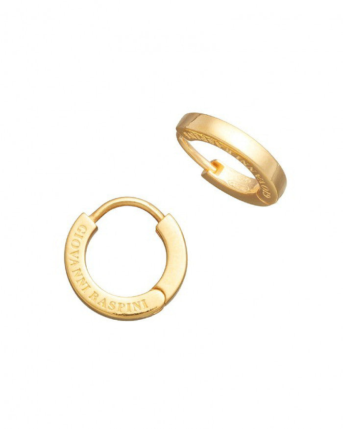 Small Gold Huggie Earrings