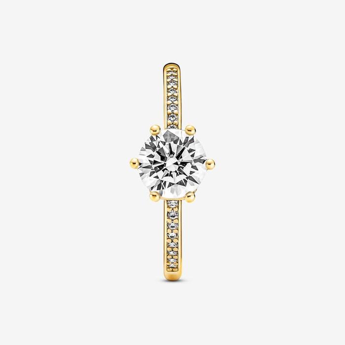 Sparkling Crown Rings
