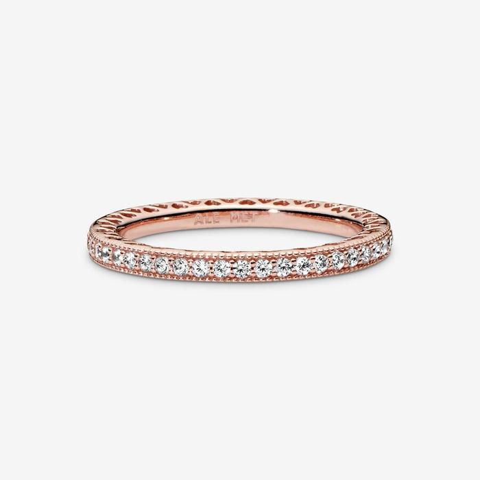 Hearts and Stones Band Ring