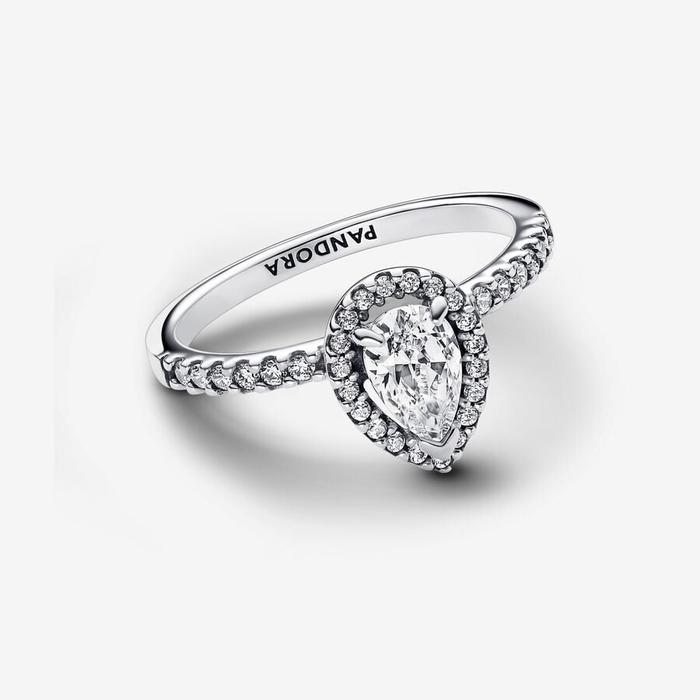 Anello Punto Luce Goccia Piccola