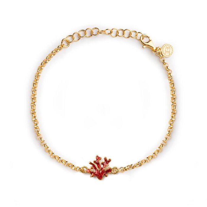 Bracciale Rolò Corallo