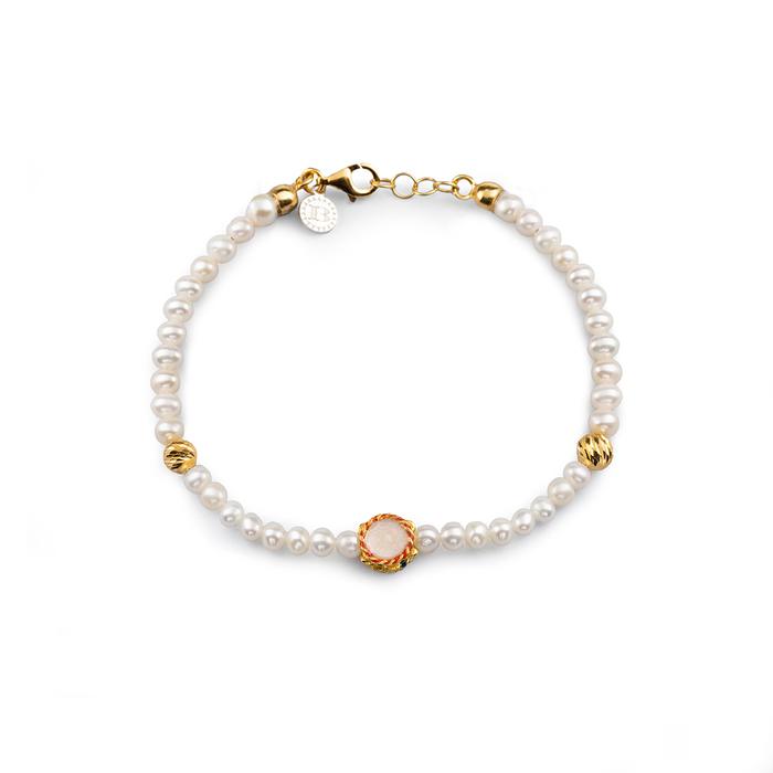 Mini Tambourine Pearl Bracelet