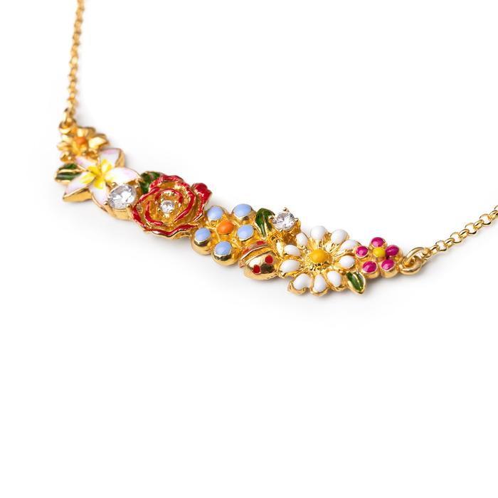 Collier Mini Jardin de Fleurs