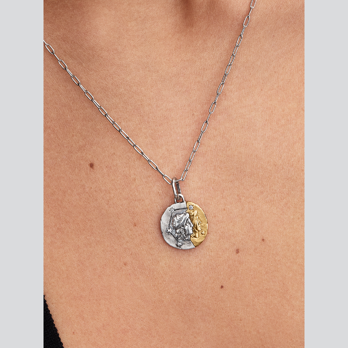 Charm Medallion Gemelli