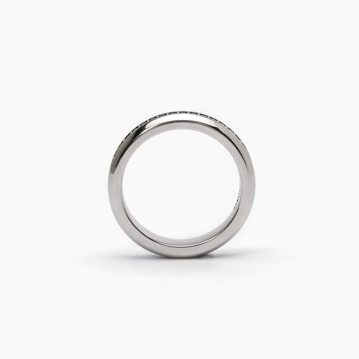 MONTECARLO black pave ring