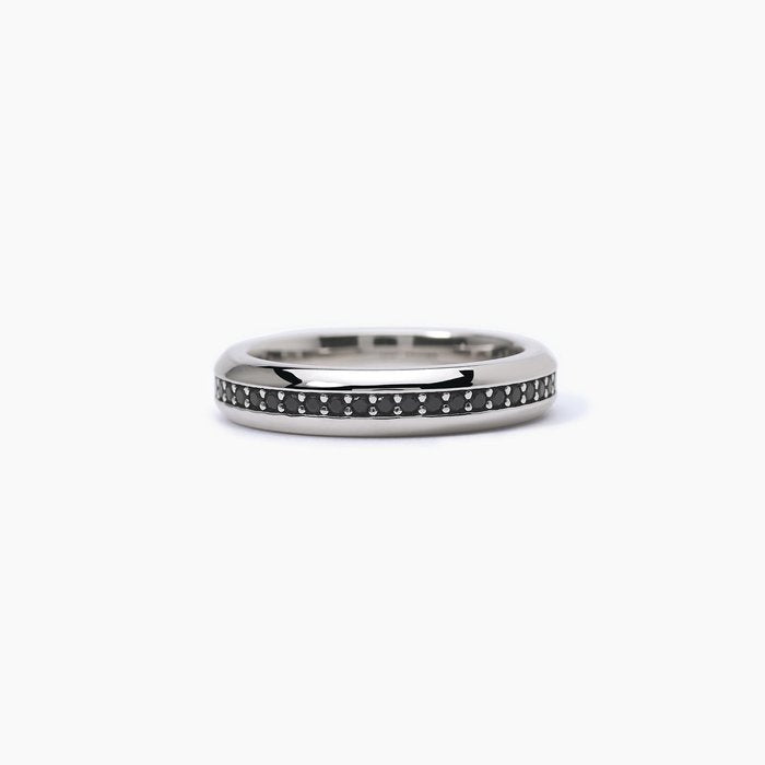 MONTECARLO black pave ring
