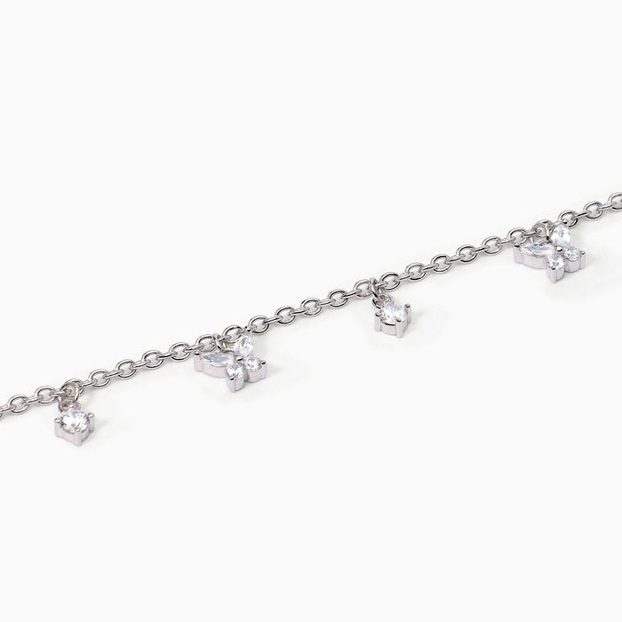 Bracelet à breloques blanc SECRET GARDEN