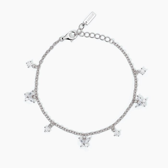 Bracelet à breloques blanc SECRET GARDEN