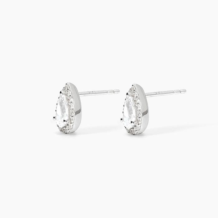 COOL OU RÉTRO ? Boucles d'oreilles en argent taillées en goutte