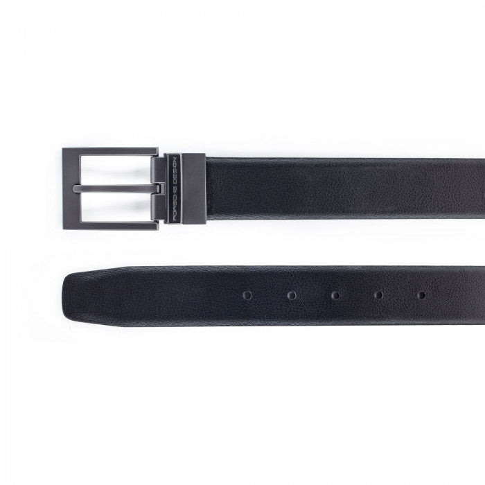 Ceinture d'affaires réversible en carbone