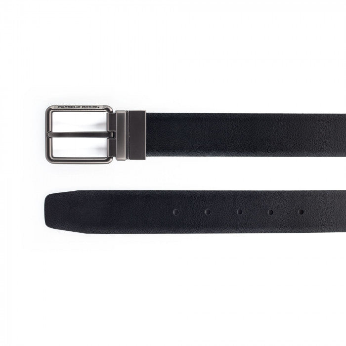 Ceinture réversible avec boucle logo