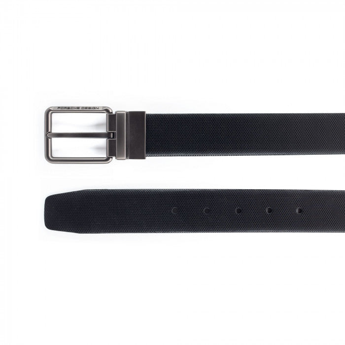 Ceinture réversible avec boucle logo