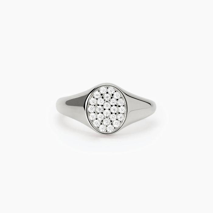 Anello chevalier con zirconi Chevalier