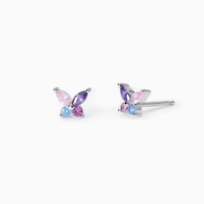 Boucles d'oreilles papillon Secret Garden pour filles