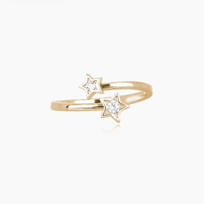 BAGUE CONTRARIÉ STARS