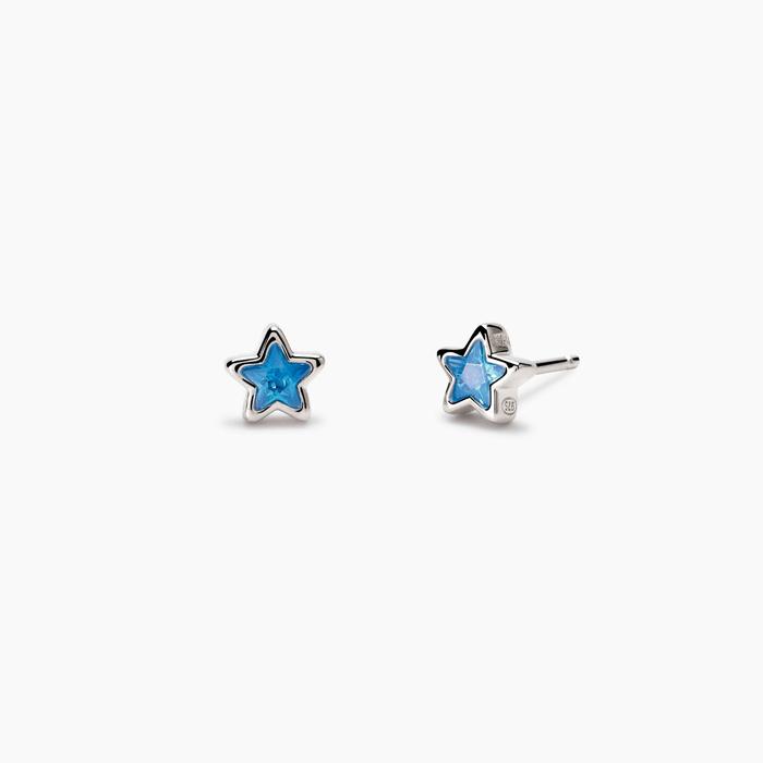 Boucles d'oreilles fille avec étoiles Incanto