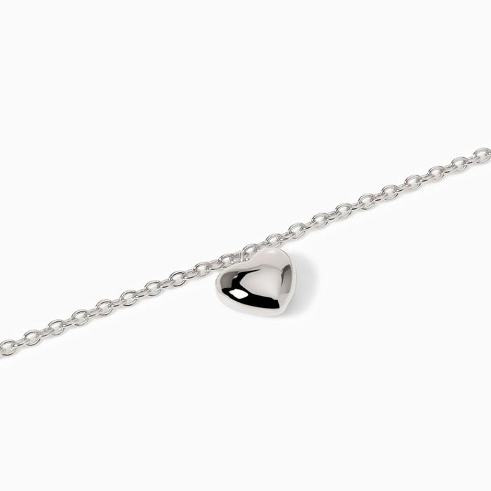 Bracciale in argento con ciondolo cuore Feeling
