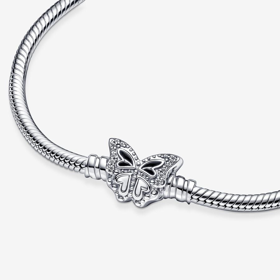 Bracelet with Butterfly Clasp