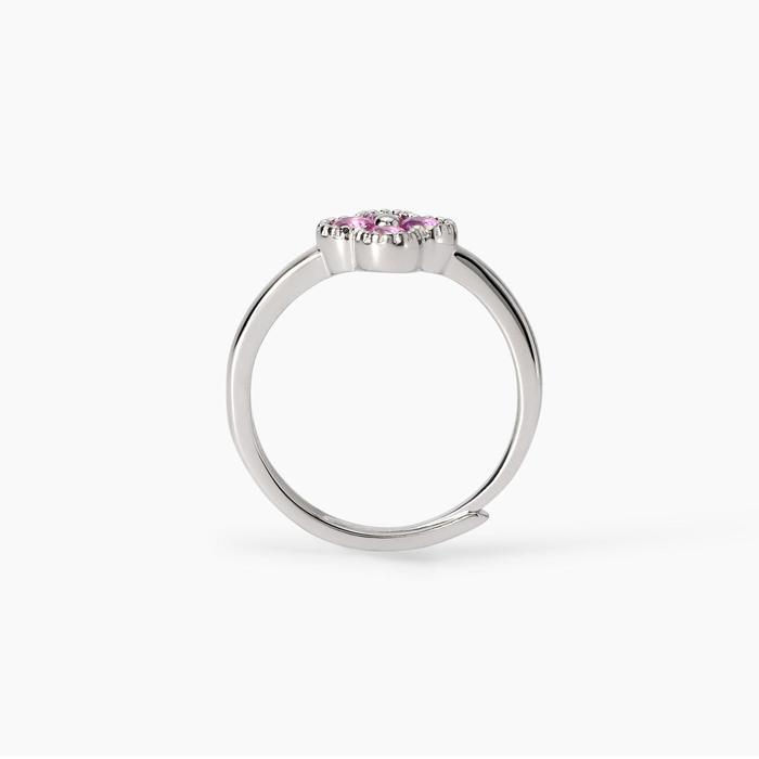 Jasmine Pink Flower Ring