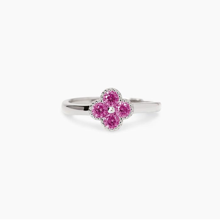 Jasmine Pink Flower Ring
