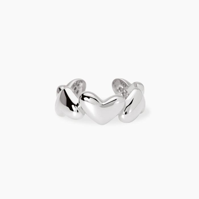 Contrarié ring in silver Capogiro