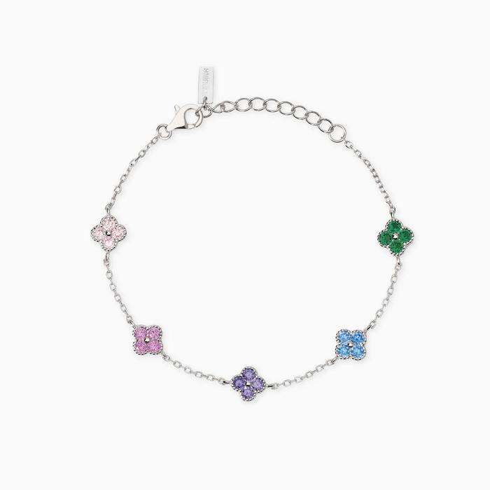 Bracelet Fleur de Jasmin Or Argent