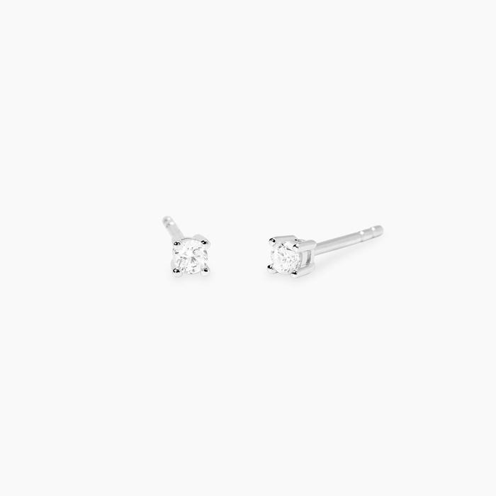 Orecchini punto luce con diamanti lab-grown My Diamond