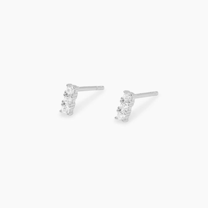 Orecchini trilogy con diamanti lab-grown My Diamond