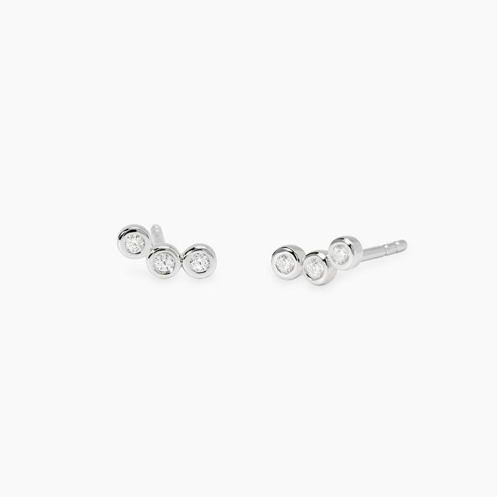 Orecchini trilogy con diamanti lab-grown My Diamond