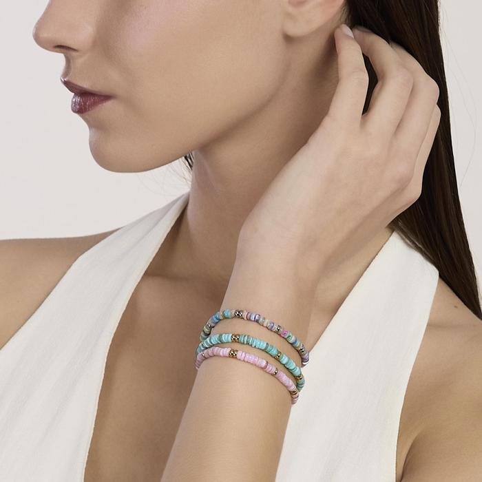 Bracciale regolabile multicolor Style 78