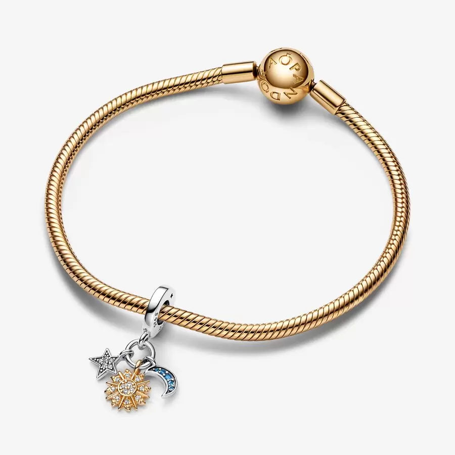 Star, Sun and Moon Pendant Charm