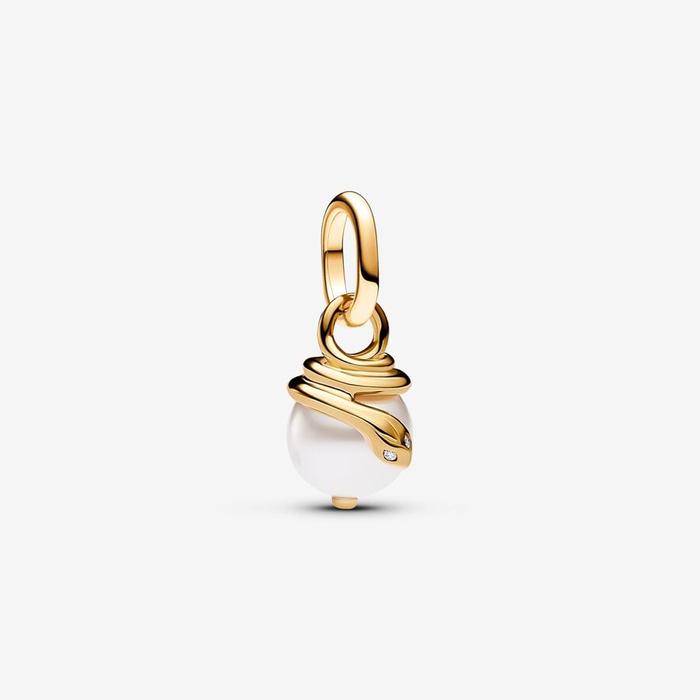 Charm Mini Pendente Snake Pearlescent Pandora ME