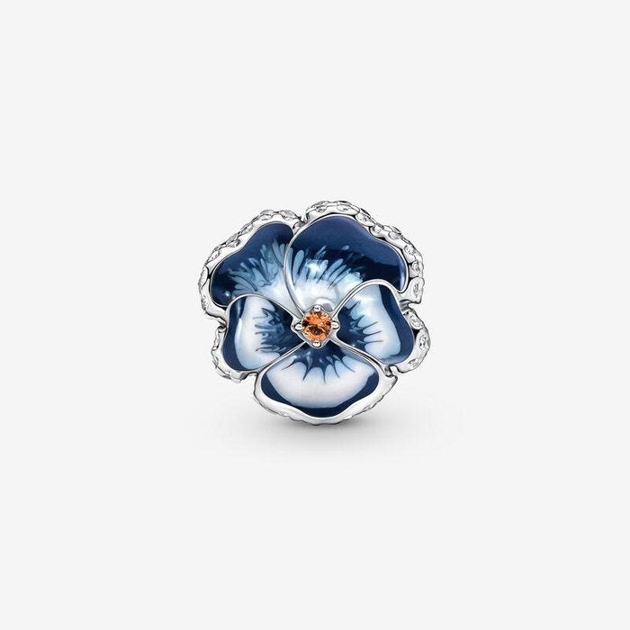 Charm Viola del pensiero Blu