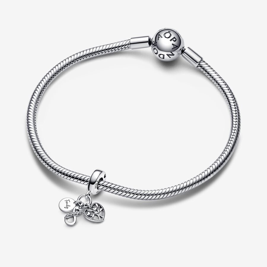 Pendentif Charm Famille pour toujours