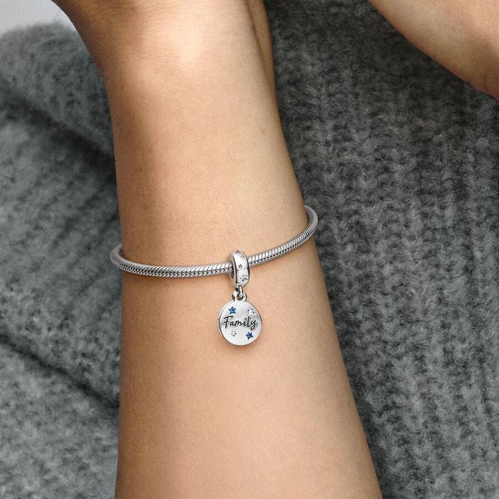Charm Pendente Doppio Famiglia