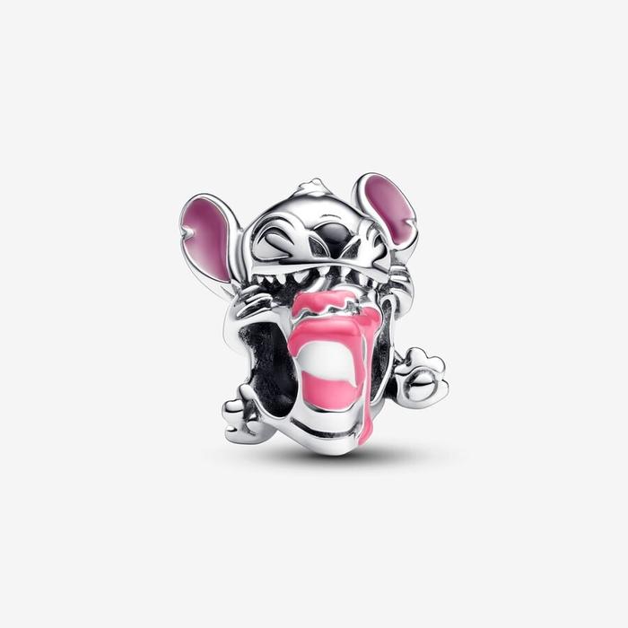 Charm Disney, Lilo & Stitch, Stitch con Torta di Compleanno
