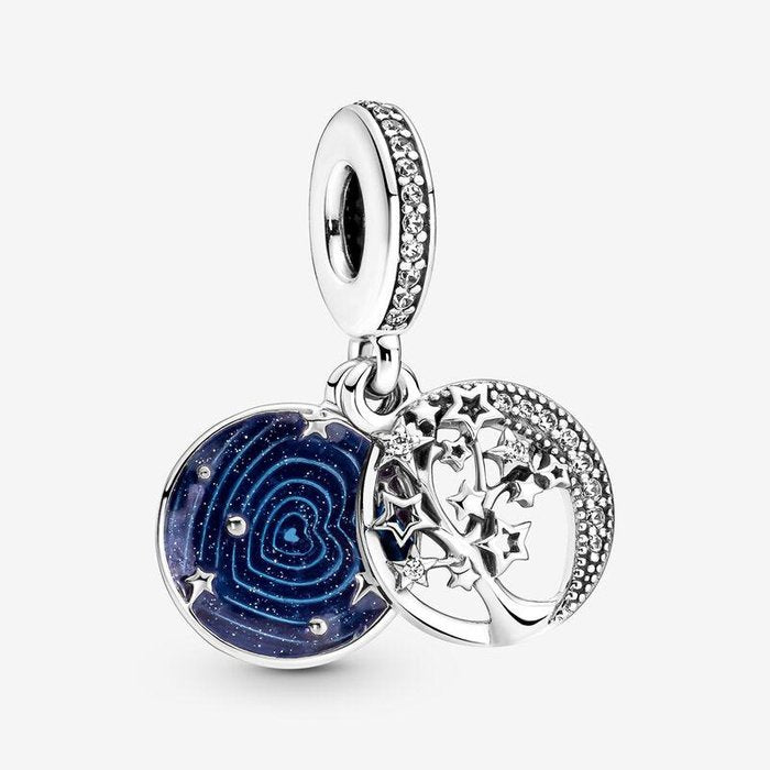 Pendentif Charm « Aller-retour vers la Lune »