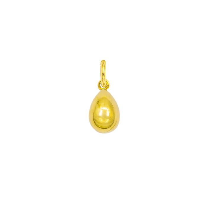 Charm Goccia in Oro