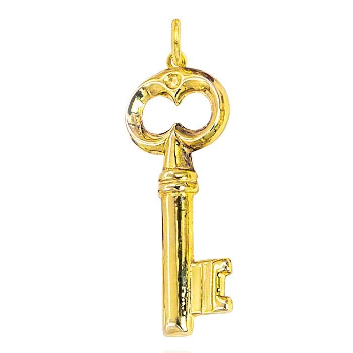 Charm Chiave in Oro
