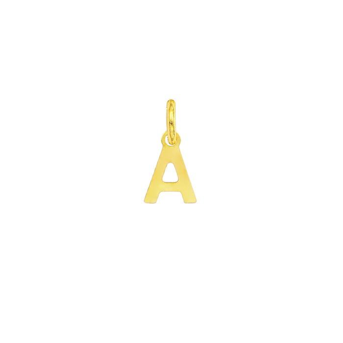 Charm Lettera A in Oro