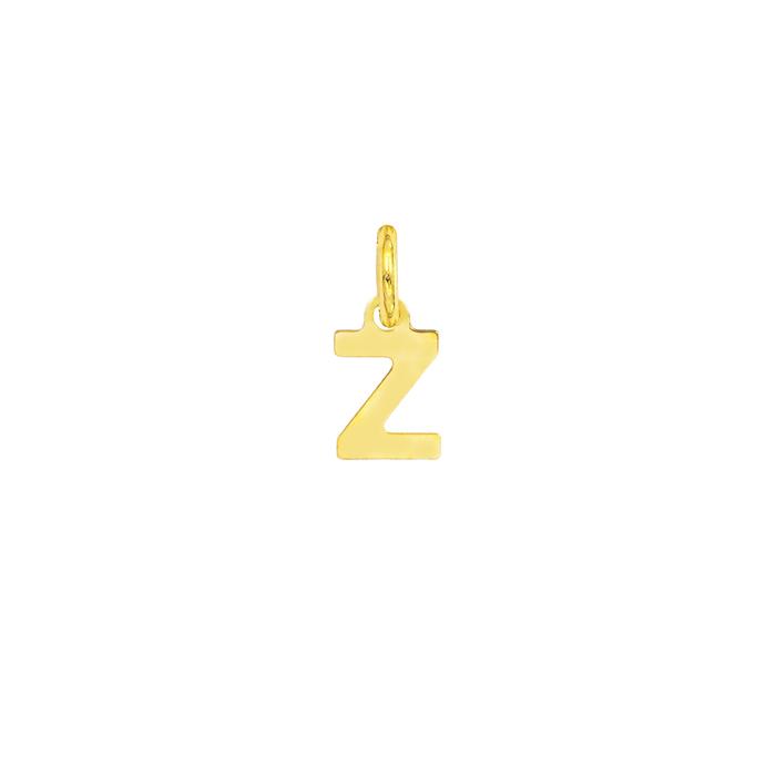 Charm Lettera Z in Oro
