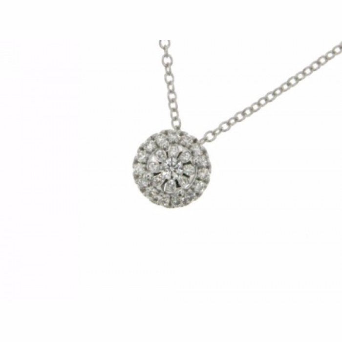 Collier ras du cou cercle fleuri BR