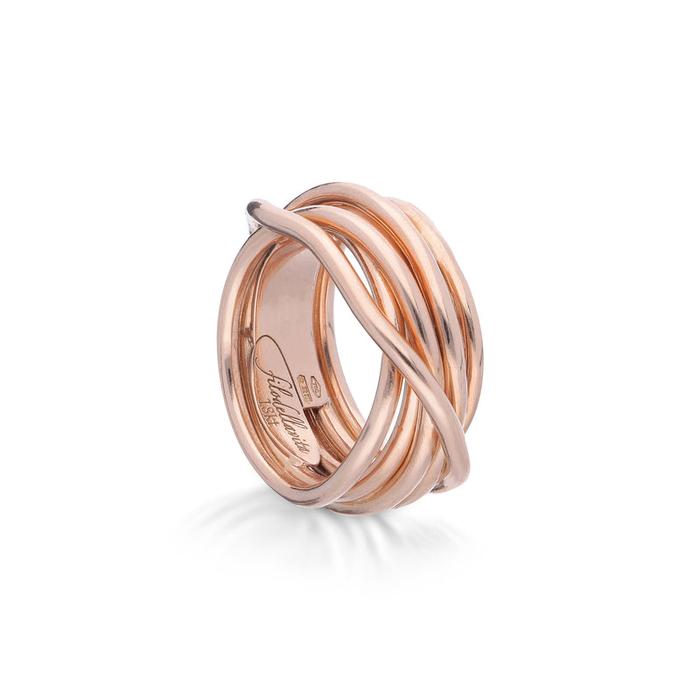 Filodellavita Leda 7 fils en or rose 18 carats