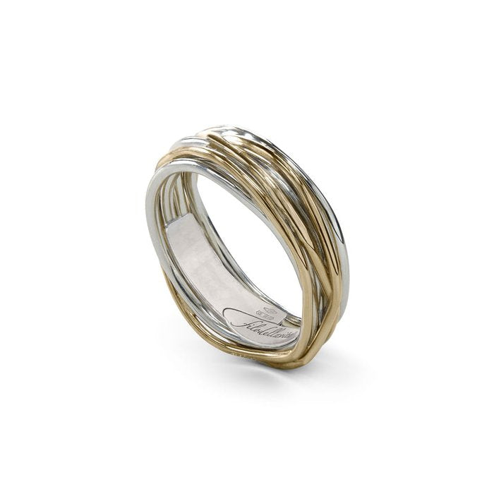 Filodellavita Classic - 7 brins en or jaune et argent 925