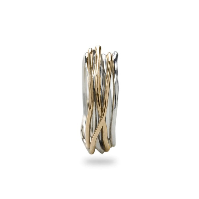 Filodellavita Classic - 7 brins en or jaune et argent 925