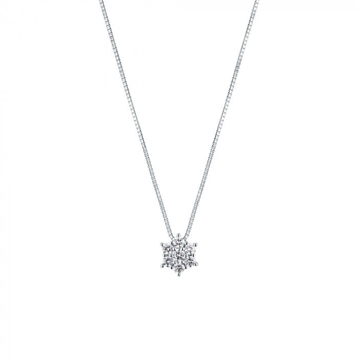 Collier ras du cou à fleurs