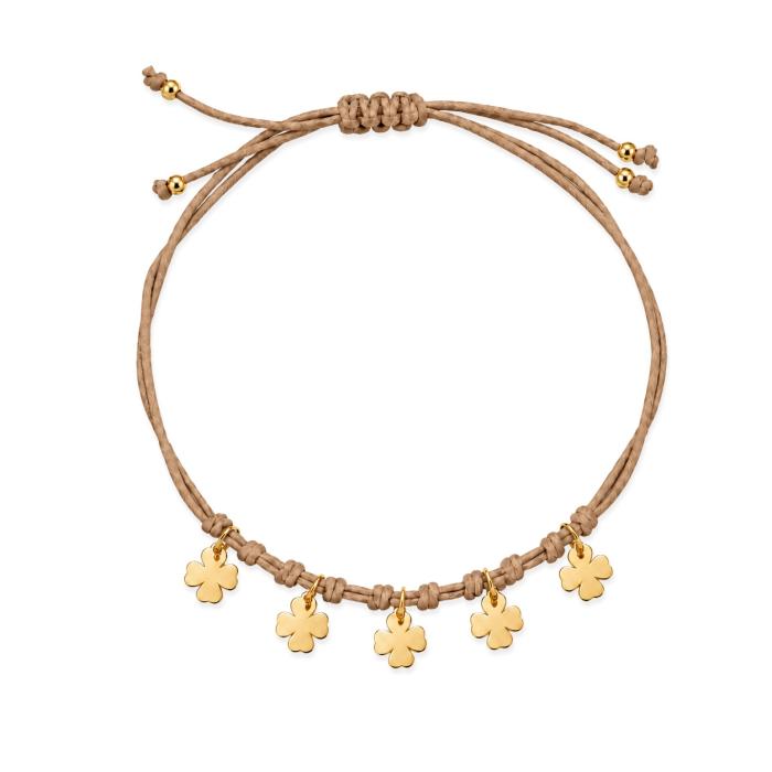 Bracciale quadrifogli