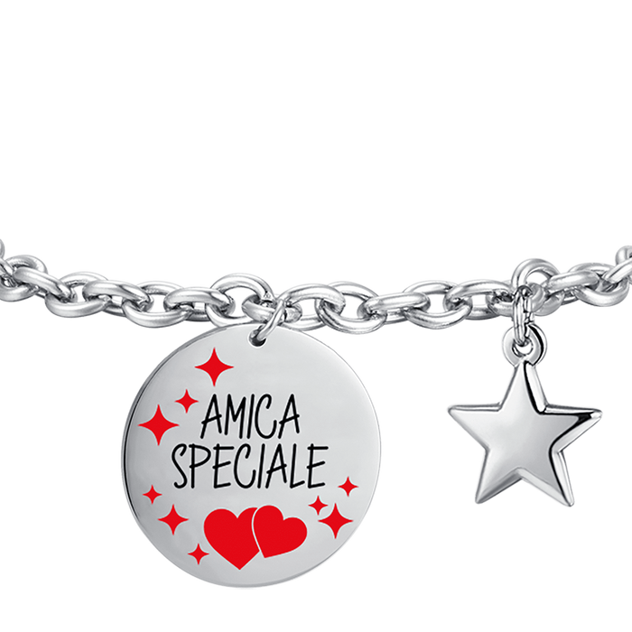 BRACELET FEMME EN ACIER SPÉCIAL AMI